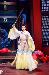 Chinese Classical Swordsman Clothing Complete Set