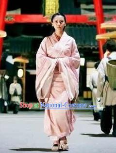 China Pink Hanfu Clothes for Women