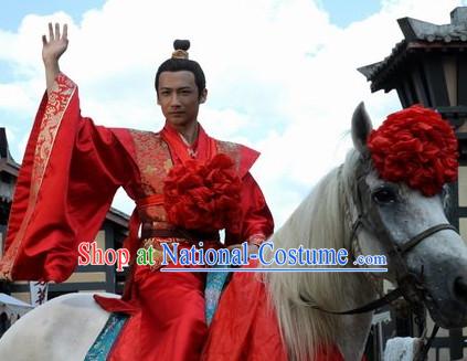 Ancient Chinese Bridegroom Dresses for Men