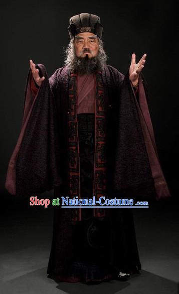 Three Kingdoms King Costumes and Hat