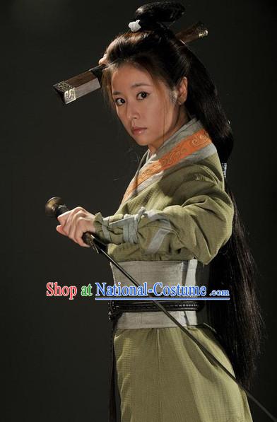 Three Kingdoms Sun Shangxiang Heroine Clothing Complete Set