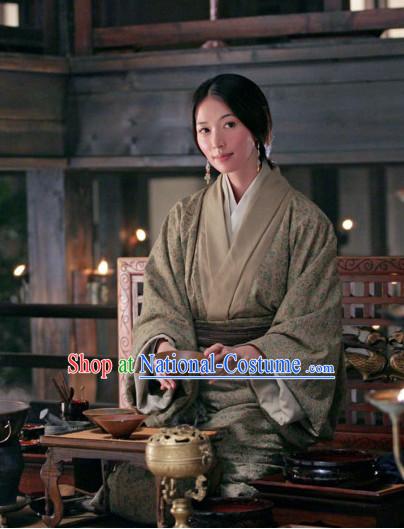 Chinese Classic Three Kingdoms Xiao Qiao Oriental Clothing Complete Set