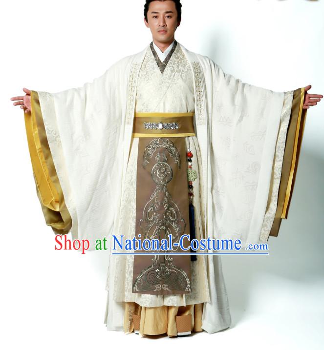 China Nobleman Clothing Hanfu Complete Set for Men