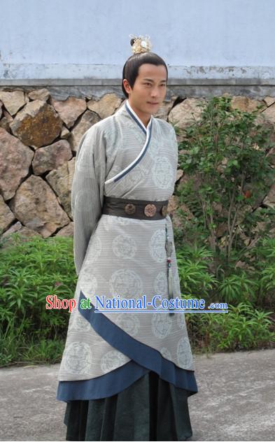 China Prince Clothing Hanfu Dresses Complete Set for Men