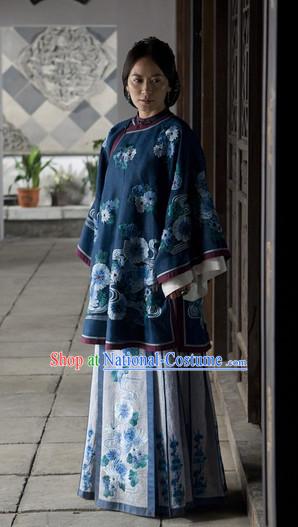 Chinese Classic Noblewoman Movies Costumes and Hair Accessories