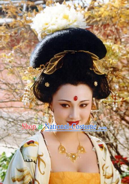 Traditional Chinese Empress Wig and Hair Accessories