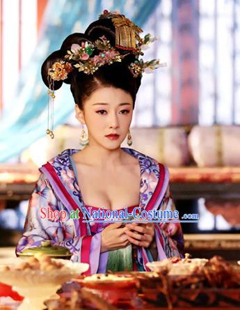 Chinese Traditional Empress Wig and Hair Accessories online Shop