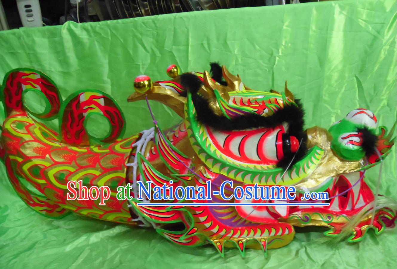 World Glow in the Dark Dragon Dance Championship Costumes Complete Set