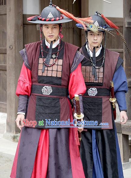 South Korean Palace Bodyguard Costumes Asian Fashion