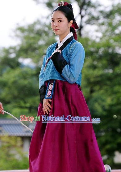 Traditional South Korean Hanbok for Women