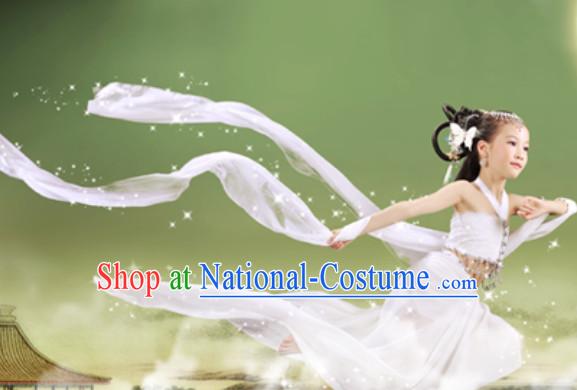 Ancient Chinese Flying Angel Costumes for Kids