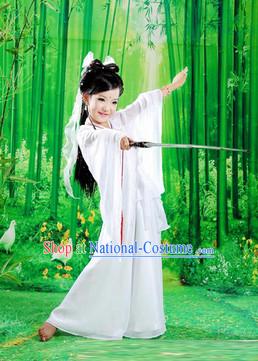 Ancient Chinese Dragon Lady Costumes for Kids