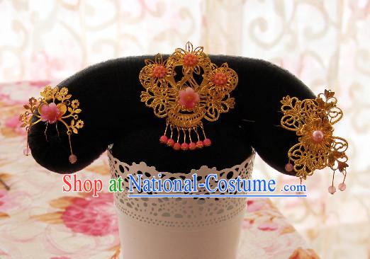 Chinese Traditional Manchu Princess Headwear