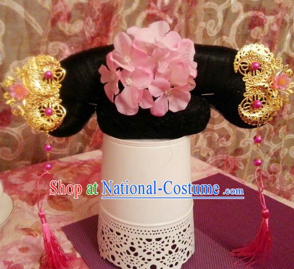 Chinese Traditional Manchu Princess Hair Decorations for Kids