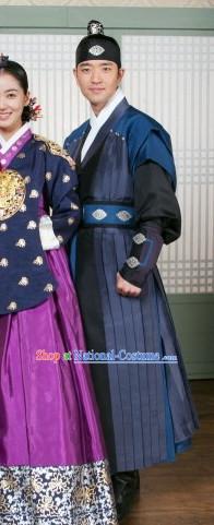 Traditional Korean General Costumes for Men