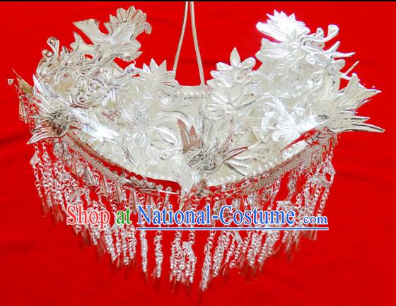 Traditional Silver Miao Headgear