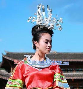 Traditional China Silver Headgear