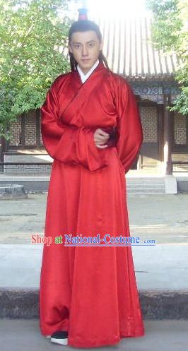 Red Traditional Informal Wedding Dresses for Men