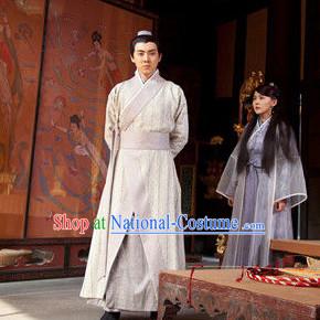 China Men Hanfu Long Robe for Men