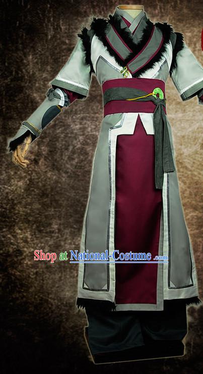 Chinese Ancient Superhero Cosplay Costumes Complete Set for Men