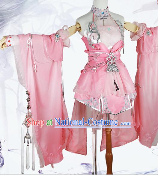 Asian Empire Princess Cosplay Costume Complete Set