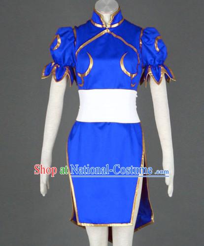 blue cosplay costumes