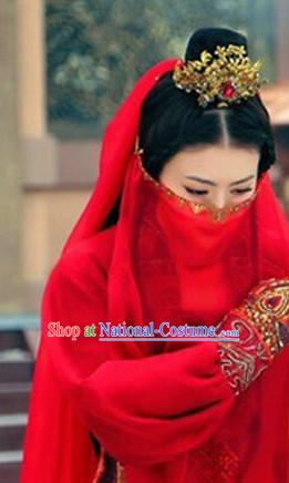 Chinese Ancient Style Beauty Veil for Women