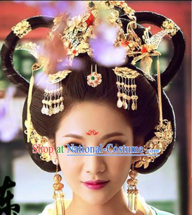 Chinese Traditional Princess Hair Accessories and Wig for Women