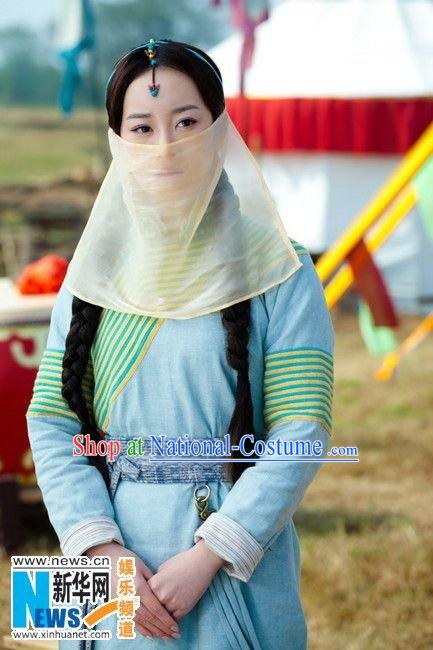 Asian China Mysterious White Veil