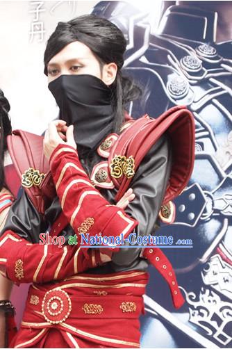 High Shoulder Asian Paladin Cosplay Costumes Complete Set