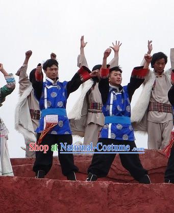 Chinese Tibetan Ethnic Men s Clothes