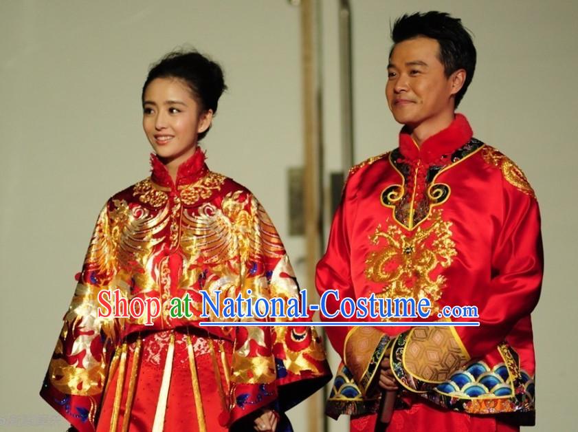 Chinese Wedding Dresses for Men and Women