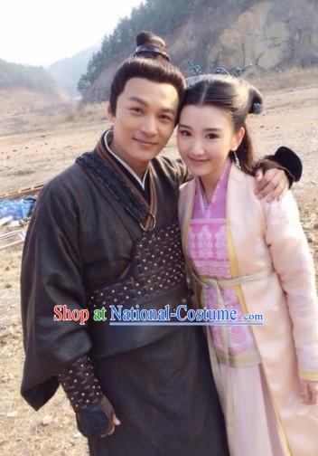 Chinese Superhero TV Play Guojing Costumes