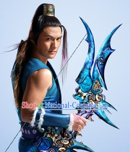 Asian Ancient Archer Cosplay Costumes for Boys and Men