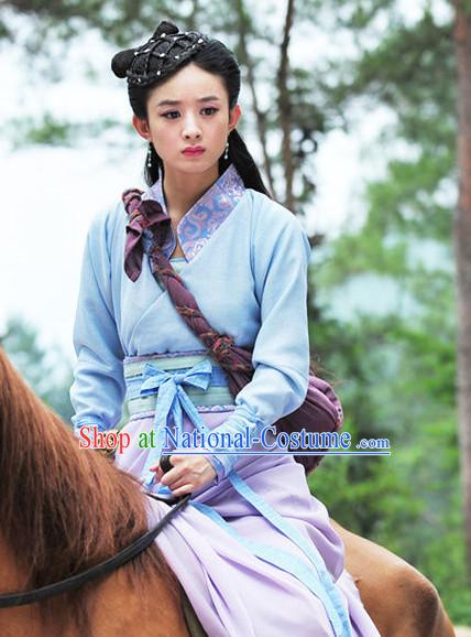 China Ancient Traditional Swordwomen Costumes