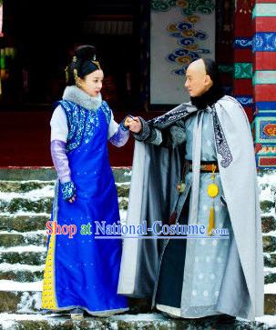 Chinese Traditional Aristocracy Costumes for Men and Women