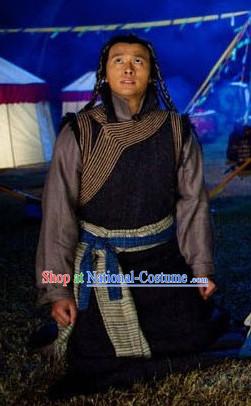 Chinese Traditional Ethnic Minority Men Dresses