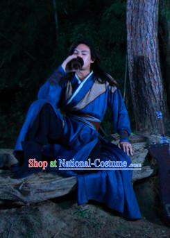 Chinese Traditional Swordsmen Robe for Boys