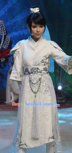 China Swordsmen Kung Fu Costumes for Women