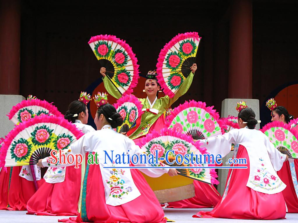 Korean Traditional Folk Dance Costumes for Women