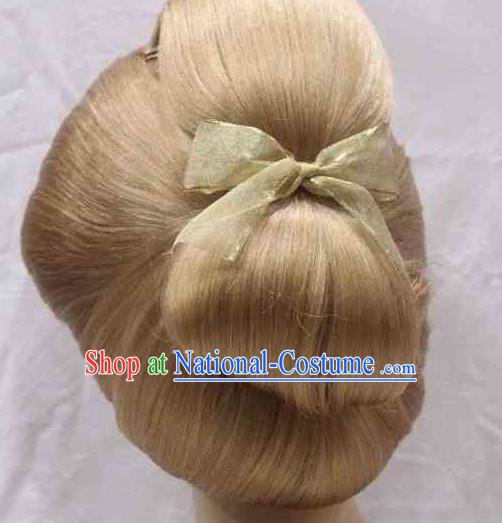 Japanese Traditional Black Female Wig