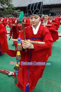 Korean Traditional Student Costumes and Hat for People