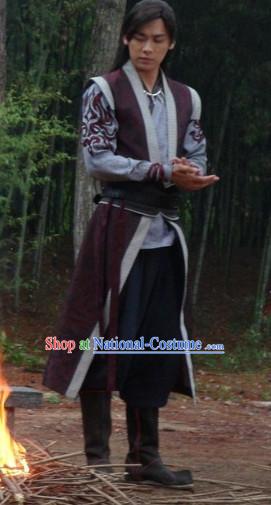 Chinese Gu Jian Qi Tan Lengend of the Ancient Sword Cosplay Costumes and Headwear