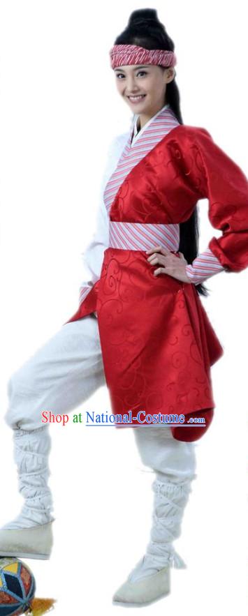 Chinese Ancient Football Player Clothes