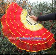 Chinese Festival Parade Lace Hand Fan