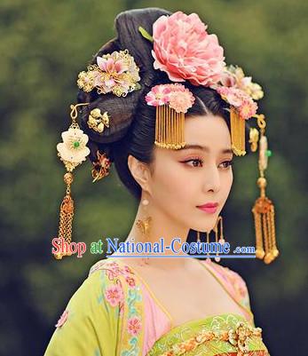 Tang Dynasty Female Emperor Hair Accessories Set