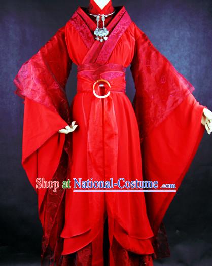 China Lucky Red Wedding Dress Full Set China online Shopping