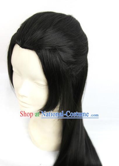 Chinese Fashion Long Black Wig