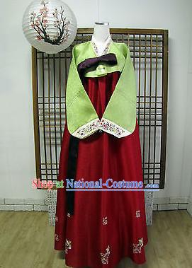 Asian Fashion Korean Hanbok National Clothes for Women