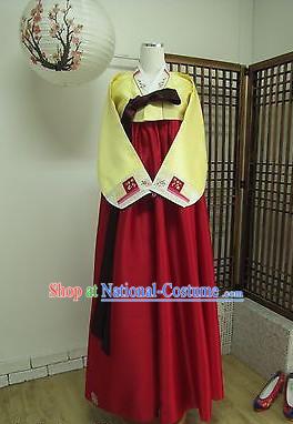 Asian Fashion Korean Hanbok Dresses for Women